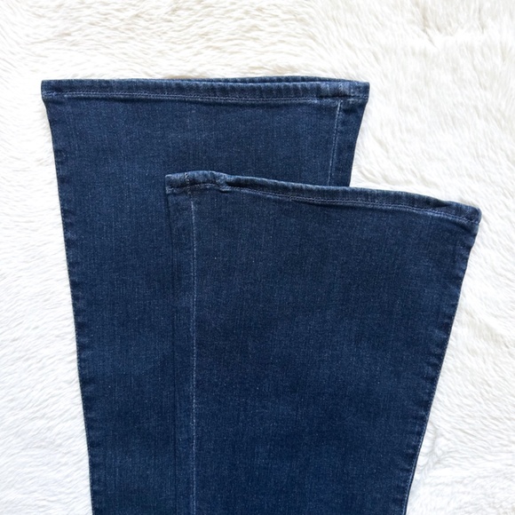 HUDSON Collin Midrise Bootcut Ankle Cropped Alexa Dark Wash Stretch Jeans - Picture 14 of 15